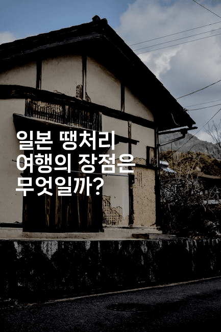 일본 땡처리 여행의 장점은 무엇일까?2-미루미루