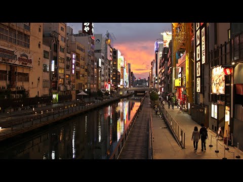 [4K] Osaka Night Walk – Dotonbori Stroll, Japan | 일본 오사카 도톤보리 거리의 야경 산책