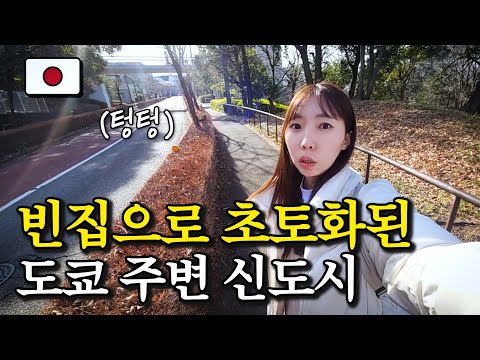 '유령도시'로 변해가는 일본 신도시 상황!